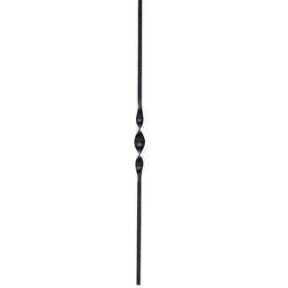 Richard Burbidge Beaufort Trademark Glossy Black Metal Baluster