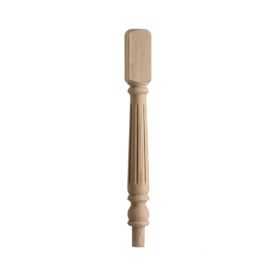 Fluted Newel Post