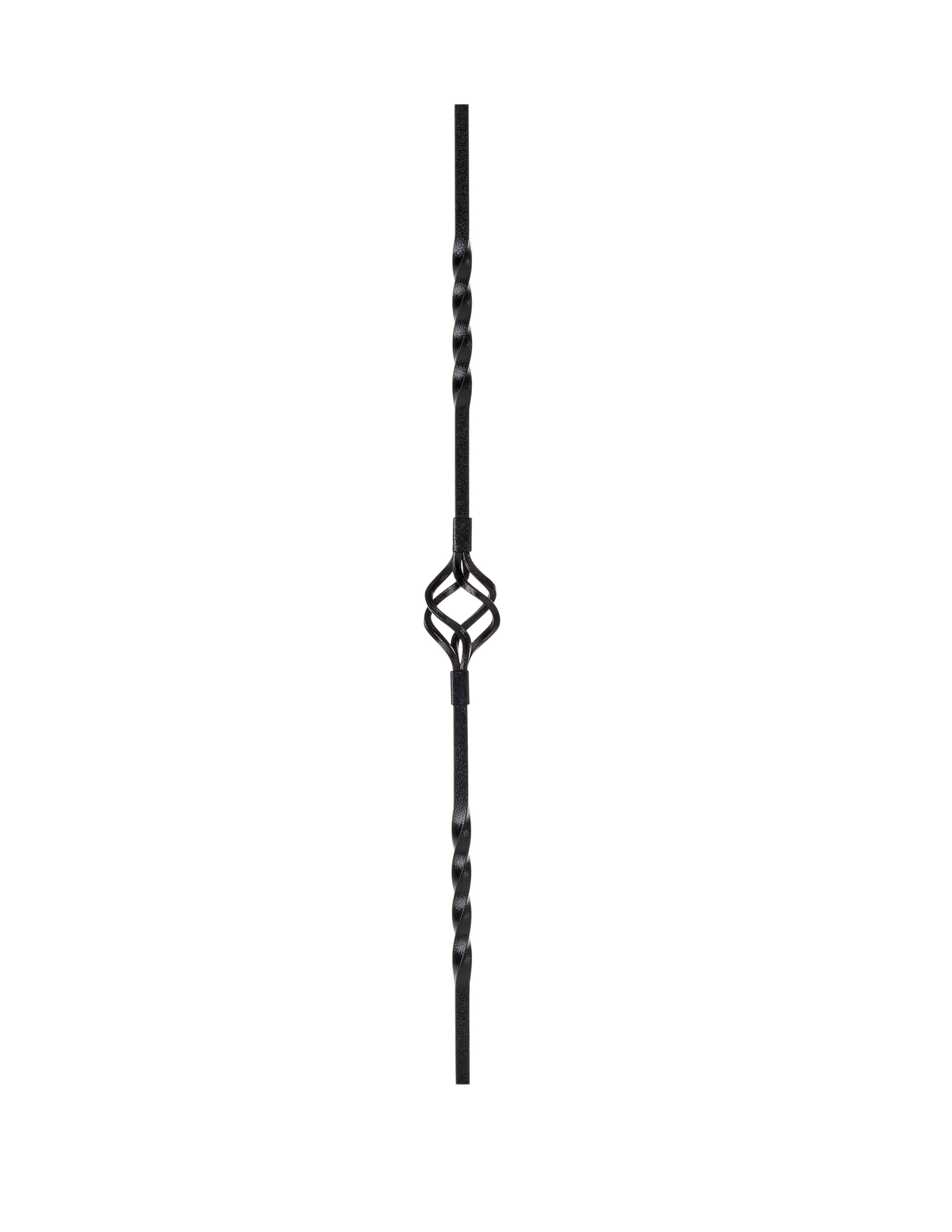 Richard Burbidge Savannah Trademark Glossy Black Metal Baluster
